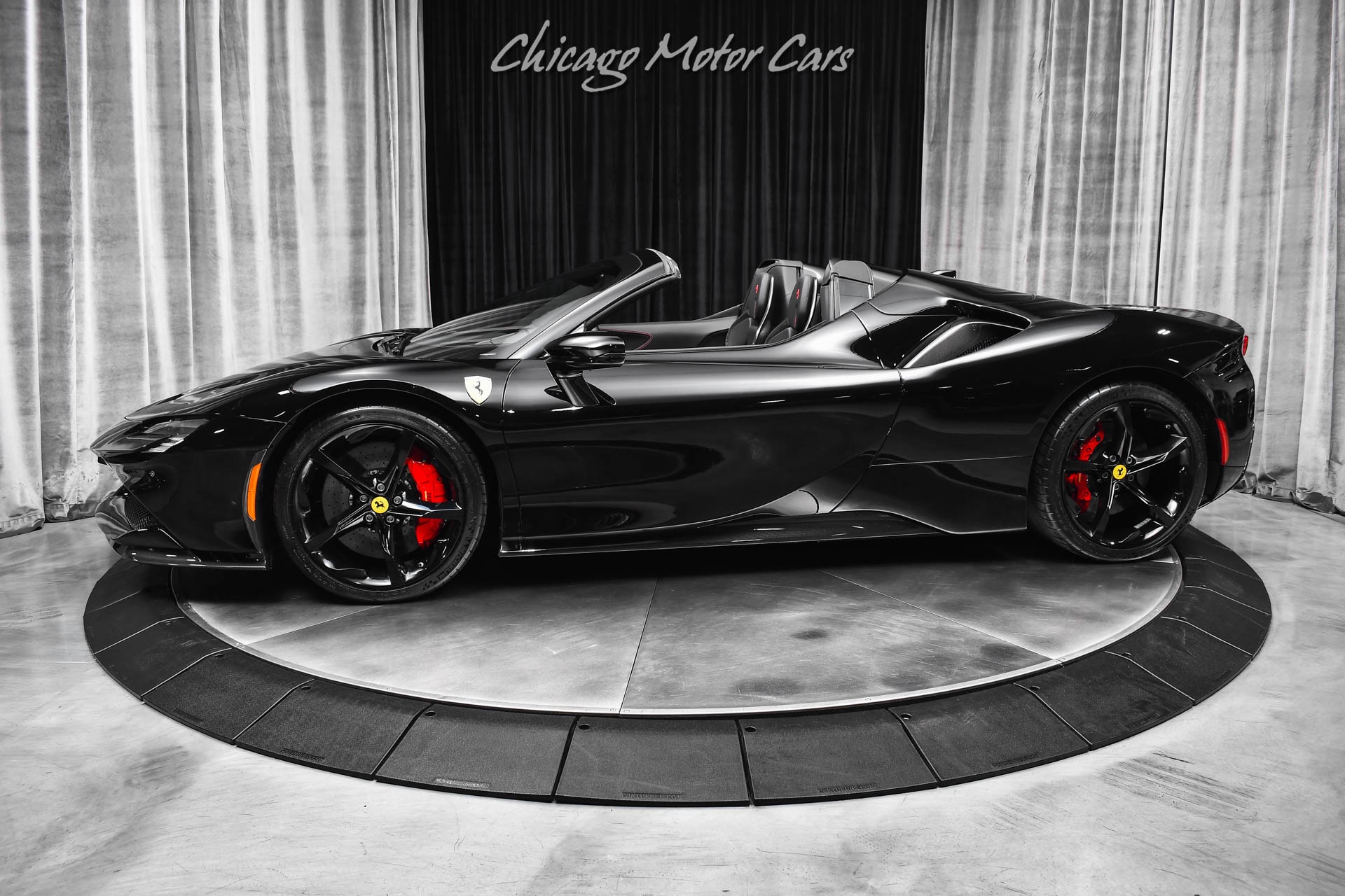 Used 2022 Ferrari SF90 Spider 1900 miles Tons of Carbon Fiber Sinister Look Carplay Full PPF for sale Sold at Chicago Motor Cars in West Chicago IL 60185 1