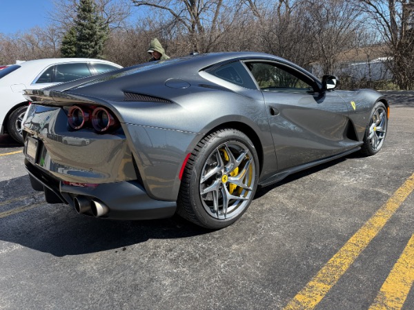Used 2019 Ferrari 812 Superfast Grigio Silverstone Loaded $445k+ MSRP Front PPF Carbon Buckets Ext Warranty for sale Sold at Chicago Motor Cars in West Chicago IL 60185 2