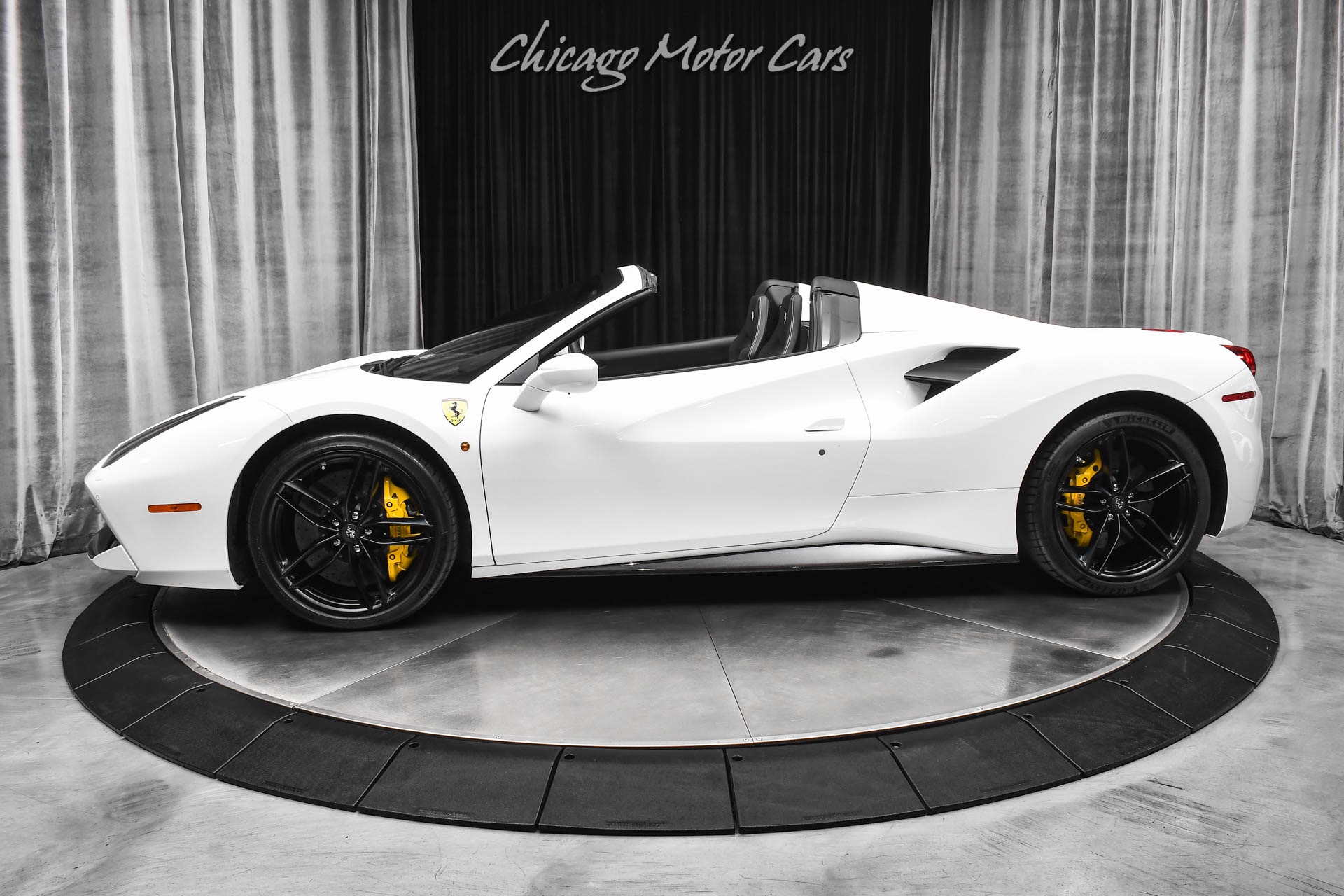 Used 2017 Ferrari 488 Spider Only 12K Miles! Carbon Options! Goldrake Racing Seats! Full PPF! for sale Sold at Chicago Motor Cars in West Chicago IL 60185 1