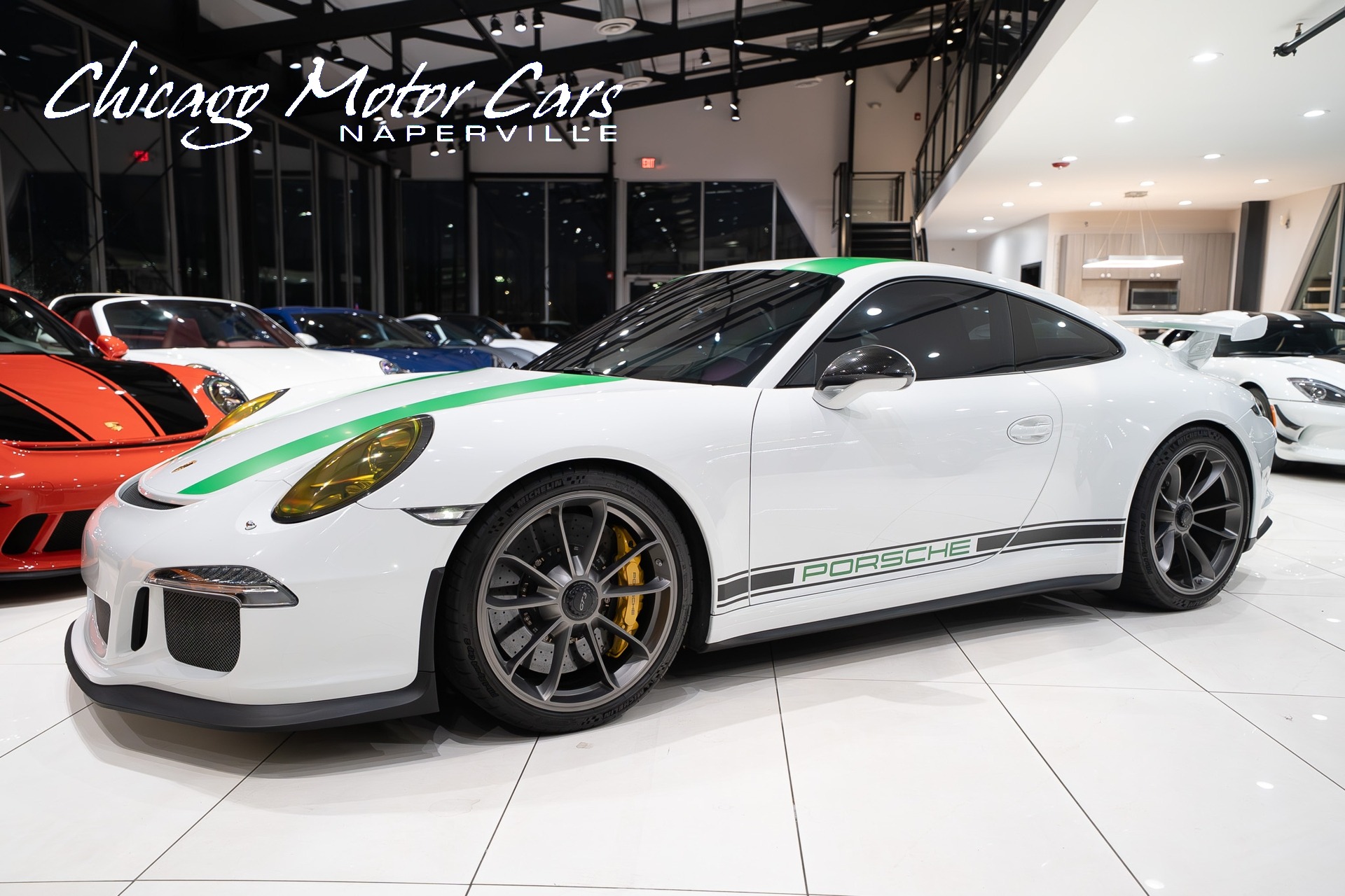 Used 2014 Porsche 911 GT3 Loaded PCCBs Front Lift Updated G Engine 18 Way Seats for sale Sold at Chicago Motor Cars in West Chicago IL 60185 1