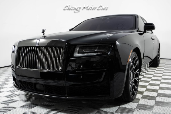 Used 2024 Rolls-Royce Ghost Black Badge Bespoke Interior Mandarin Trim Starlight Only 7K Miles for sale Sold at Chicago Motor Cars in West Chicago IL 60185 5