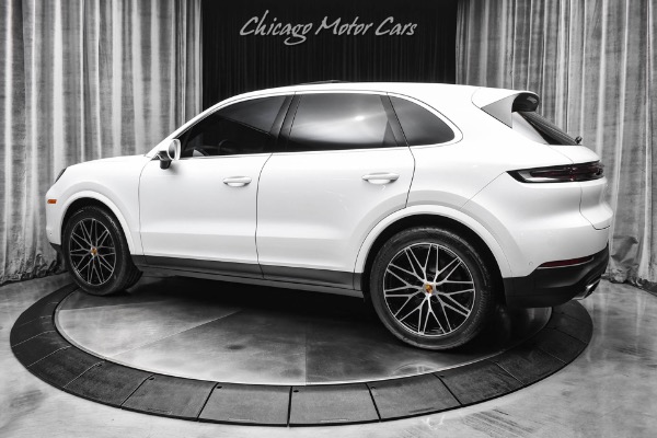 Used 2025 Porsche Cayenne Bose Sound System Panoroof Blackberry Leather Interior FACTORY WARRANTY for sale Sold at Chicago Motor Cars in West Chicago IL 60185 3