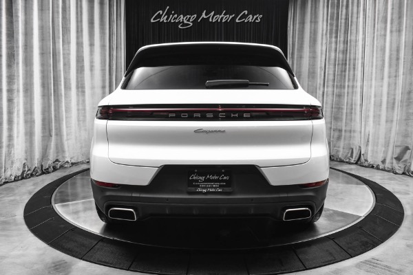 Used 2025 Porsche Cayenne Bose Sound System Panoroof Blackberry Leather Interior FACTORY WARRANTY for sale Sold at Chicago Motor Cars in West Chicago IL 60185 4