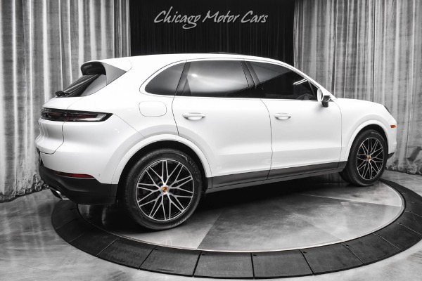 Used 2025 Porsche Cayenne Bose Sound System Panoroof Blackberry Leather Interior FACTORY WARRANTY for sale Sold at Chicago Motor Cars in West Chicago IL 60185 5