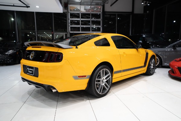 Used 2013 Ford Mustang Boss 302 Laguna Seca ONLY 4700 Miles Collector Quality 6-Speed RARE for sale Sold at Chicago Motor Cars in West Chicago IL 60185 4