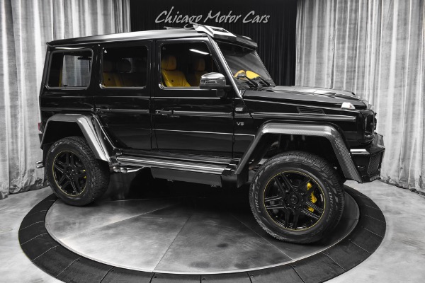 Used 2018 Mercedes-Benz G550 4X4 Squared B40-500 Brabus Amazing Combo Carbon Fiber Everywhere Sunroof Loaded for sale $174,800 at Chicago Motor Cars in West Chicago IL 60185 6