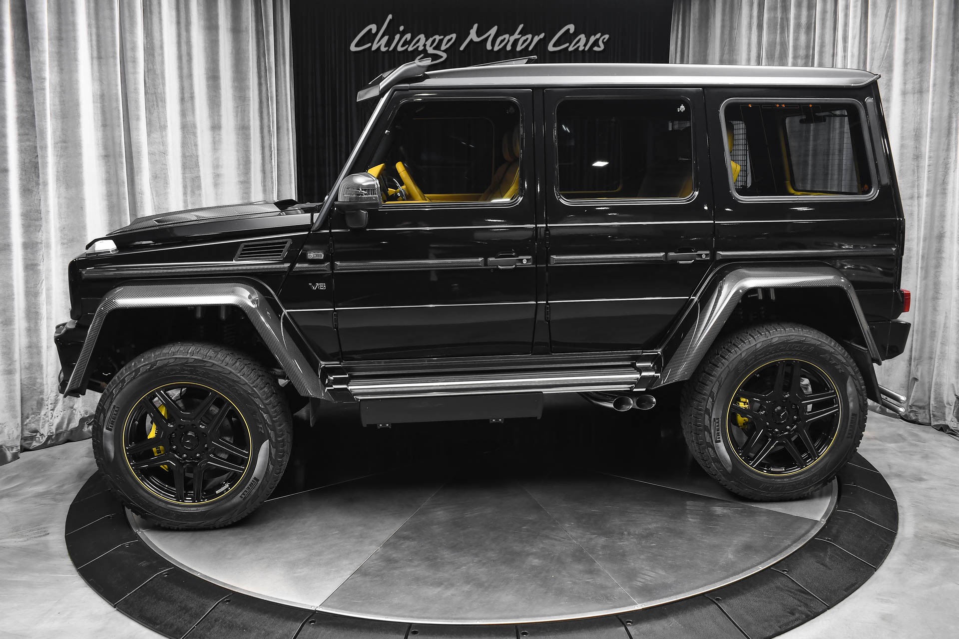 Used 2018 Mercedes-Benz G550 4X4 Squared B40-500 Brabus Amazing Combo Carbon Fiber Everywhere Sunroof Loaded for sale $174,800 at Chicago Motor Cars in West Chicago IL 60185 1