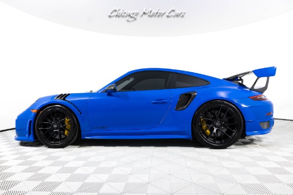 Used 2018 Porsche 911 GT2 RS Weissach PTS Voodoo Blue Only 5K Miles Full PPF Magnesium Wheels Front Lift for sale Sold at Chicago Motor Cars in West Chicago IL 60185 2