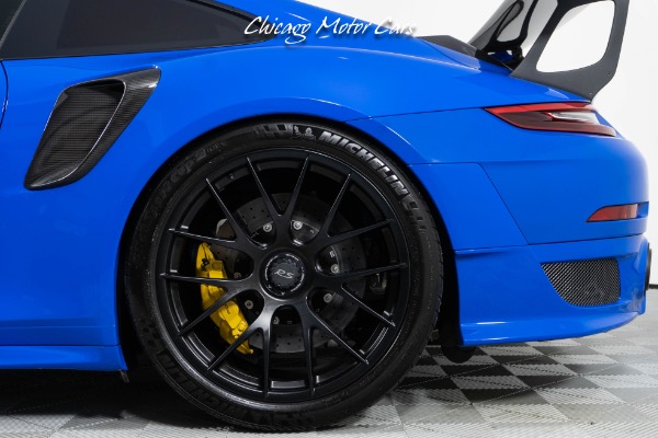 Used 2018 Porsche 911 GT2 RS Weissach PTS Voodoo Blue Only 5K Miles Full PPF Magnesium Wheels Front Lift for sale Sold at Chicago Motor Cars in West Chicago IL 60185 4