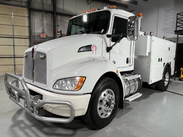 Used 2015 Kenworth T370 Service Truck W/ Crane for sale Sold at Chicago Motor Cars in West Chicago IL 60185 2