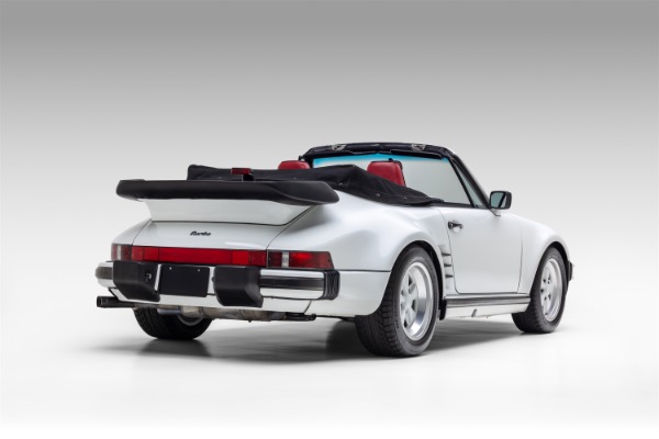 Used 1987 Porsche 911 Turbo Convertible Factory Slant Nose M505 Serviced Collector Quality! for sale Sold at Chicago Motor Cars in West Chicago IL 60185 3