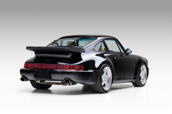 Used 1992 Porsche 911 964 Turbo Black / Tan Only 28k Miles 5 Speed Manual Full Paint Protection Serviced for sale Sold at Chicago Motor Cars in West Chicago IL 60185 4