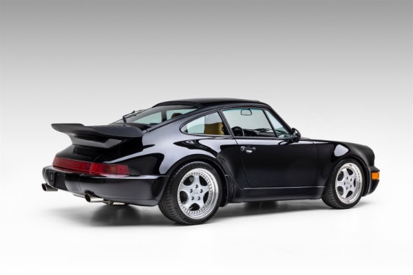 Used 1992 Porsche 911 964 Turbo Black / Tan Only 28k Miles 5 Speed Manual Full Paint Protection Serviced for sale Sold at Chicago Motor Cars in West Chicago IL 60185 5