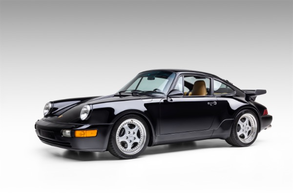 Used 1992 Porsche 911 964 Turbo Black / Tan Only 28k Miles 5 Speed Manual Full Paint Protection Serviced for sale Sold at Chicago Motor Cars in West Chicago IL 60185 1