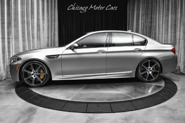Used 2015 BMW M5 Jahre Edition 1/300 Worldwide Only 2k Miles 1/30 in US Rare Collectible for sale $114,800 at Chicago Motor Cars in West Chicago IL 60185 1