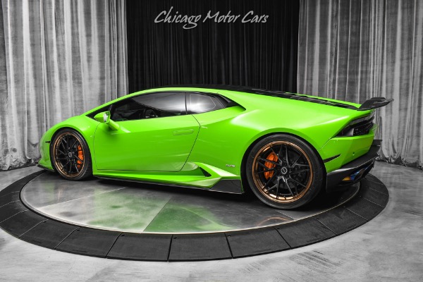 Used 2015 Lamborghini Huracan LP 610-4 Coupe BR Platinum Line Turbo System! 1250WHP! BR Titanium Exhaust! for sale Sold at Chicago Motor Cars in West Chicago IL 60185 3