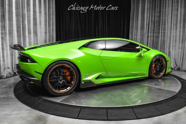Used 2015 Lamborghini Huracan LP 610-4 Coupe BR Platinum Line Turbo System! 1250WHP! BR Titanium Exhaust! for sale Sold at Chicago Motor Cars in West Chicago IL 60185 5