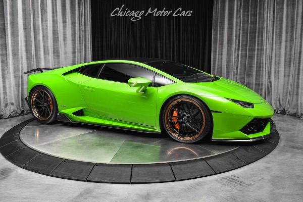Used 2015 Lamborghini Huracan LP 610-4 Coupe BR Platinum Line Turbo System! 1250WHP! BR Titanium Exhaust! for sale Sold at Chicago Motor Cars in West Chicago IL 60185 6