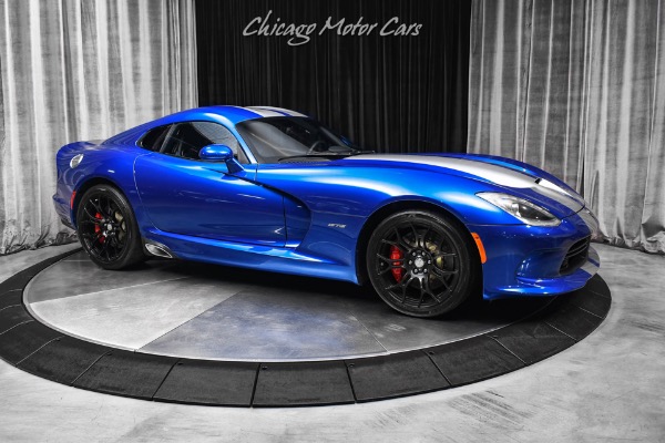 Used 2013 Dodge SRT Viper GTS Blue Billet Silver Racing Stripes Track Package Premium Sound for sale Sold at Chicago Motor Cars in West Chicago IL 60185 6