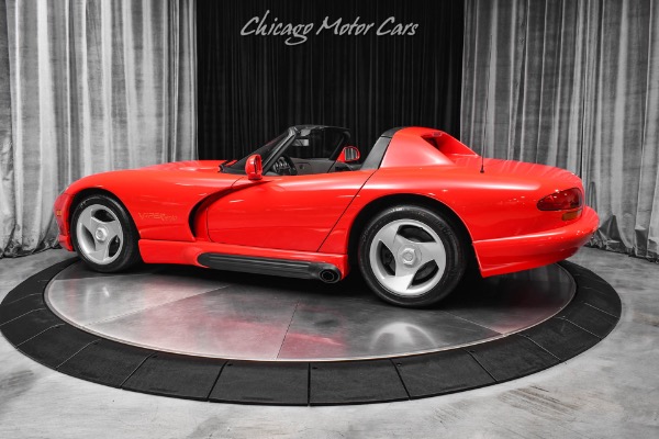 Used 1993 Dodge Viper RT/10 Convertible Only 3700 Miles Upgraded Kenwood Audio Collector Quality for sale Sold at Chicago Motor Cars in West Chicago IL 60185 3