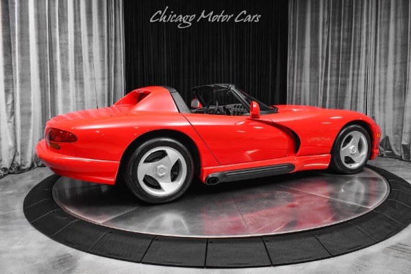 Used 1993 Dodge Viper RT/10 Convertible Only 3700 Miles Upgraded Kenwood Audio Collector Quality for sale Sold at Chicago Motor Cars in West Chicago IL 60185 5