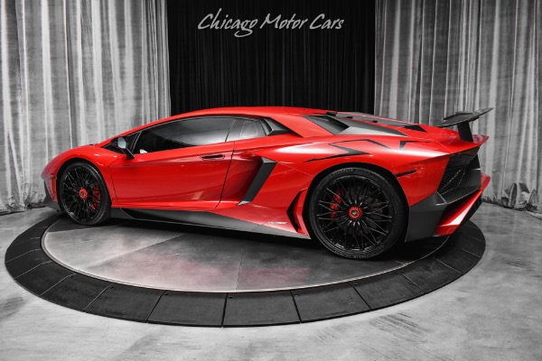 Used 2016 Lamborghini Aventador SV LP750-4 Coupe Factory Performance Exhaust Comfort Seat Carbon Fiber for sale Sold at Chicago Motor Cars in West Chicago IL 60185 3