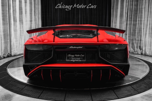 Used 2016 Lamborghini Aventador SV LP750-4 Coupe Factory Performance Exhaust Comfort Seat Carbon Fiber for sale Sold at Chicago Motor Cars in West Chicago IL 60185 4