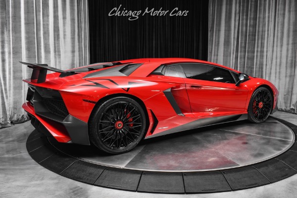 Used 2016 Lamborghini Aventador SV LP750-4 Coupe Factory Performance Exhaust Comfort Seat Carbon Fiber for sale Sold at Chicago Motor Cars in West Chicago IL 60185 5