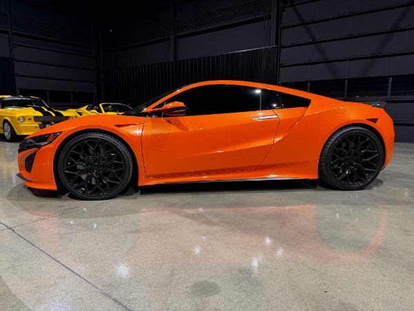 Used 2019 Acura NSX SH-AWD Sport Hybrid Carbon Fiber Int Trim & Spoiler Upgraded Vossen Wheels for sale $144,800 at Chicago Motor Cars in West Chicago IL 60185 3