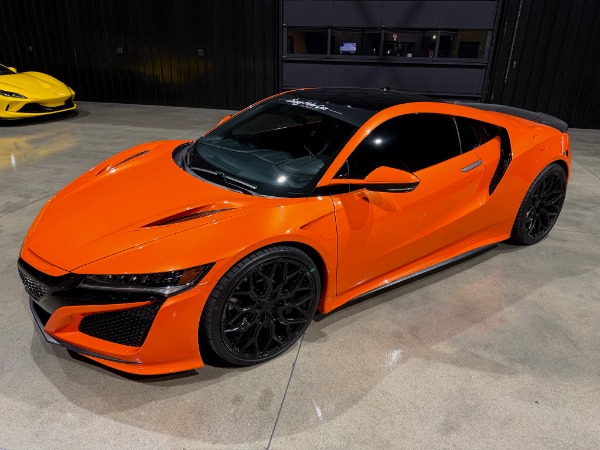 Used 2019 Acura NSX SH-AWD Sport Hybrid Carbon Fiber Int Trim & Spoiler Upgraded Vossen Wheels for sale $144,800 at Chicago Motor Cars in West Chicago IL 60185 6