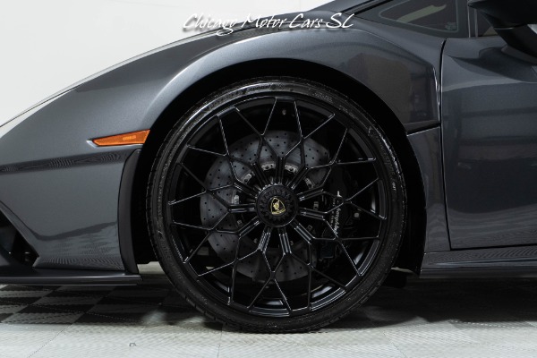 Used 2022 Lamborghini Huracan STO Only 4K Miles Full PPF Grigio Lynx Carbon Sport Seats Front Lifter Sportivo for sale Sold at Chicago Motor Cars in West Chicago IL 60185 6