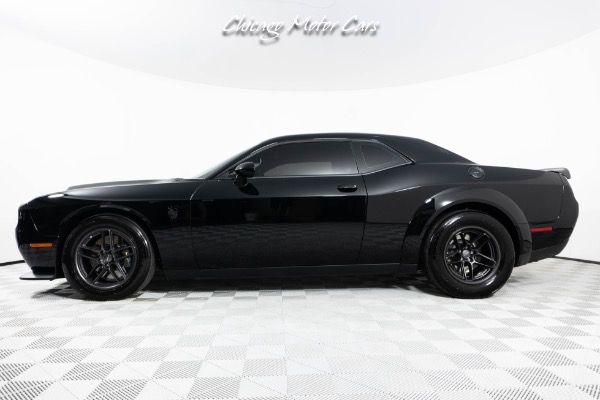 Used 2023 Dodge Challenger SRT Hellcat Redeye Demon 170 1 Owner Sinister Black Front PPF Premium Group Loaded for sale Sold at Chicago Motor Cars in West Chicago IL 60185 3
