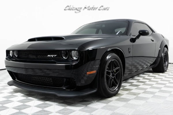 Used 2023 Dodge Challenger SRT Hellcat Redeye Demon 170 1 Owner Sinister Black Front PPF Premium Group Loaded for sale Sold at Chicago Motor Cars in West Chicago IL 60185 6