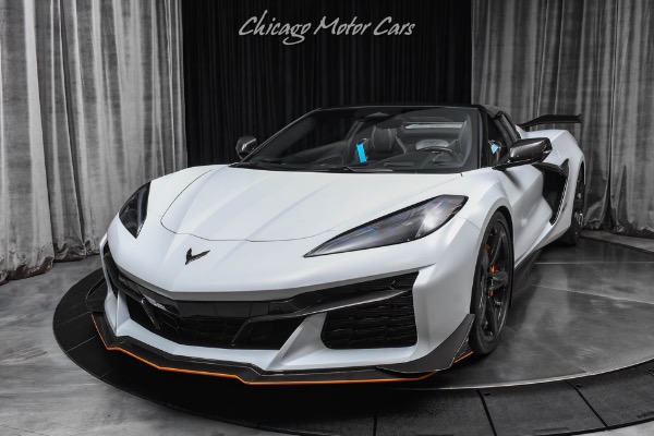 Used 2024 Chevrolet Corvette Z06 Convertible 3LZ Carbon Fiber Everything Z07 Ceramic Matrix Grey HARD LOADED for sale Sold at Chicago Motor Cars in West Chicago IL 60185 2