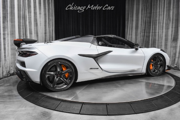 Used 2024 Chevrolet Corvette Z06 Convertible 3LZ Carbon Fiber Everything Z07 Ceramic Matrix Grey HARD LOADED for sale Sold at Chicago Motor Cars in West Chicago IL 60185 5