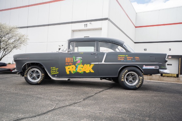 Used 1955 Chevrolet 210 Dragster C&M 496 V8 Recent Refresh $350K+ Build RACE READY LOADED for sale $129,800 at Chicago Motor Cars in West Chicago IL 60185 2