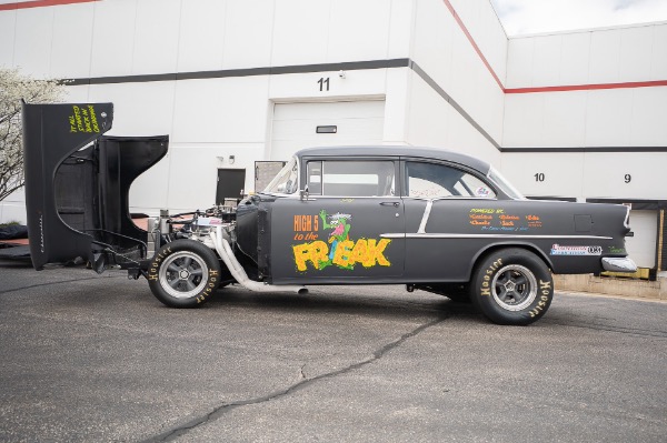 Used 1955 Chevrolet 210 Dragster C&M 496 V8 Recent Refresh $350K+ Build RACE READY LOADED for sale $129,800 at Chicago Motor Cars in West Chicago IL 60185 3