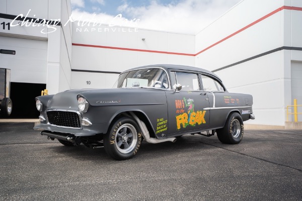 Used 1955 Chevrolet 210 Dragster C&M 496 V8 Recent Refresh $350K+ Build RACE READY LOADED for sale $129,800 at Chicago Motor Cars in West Chicago IL