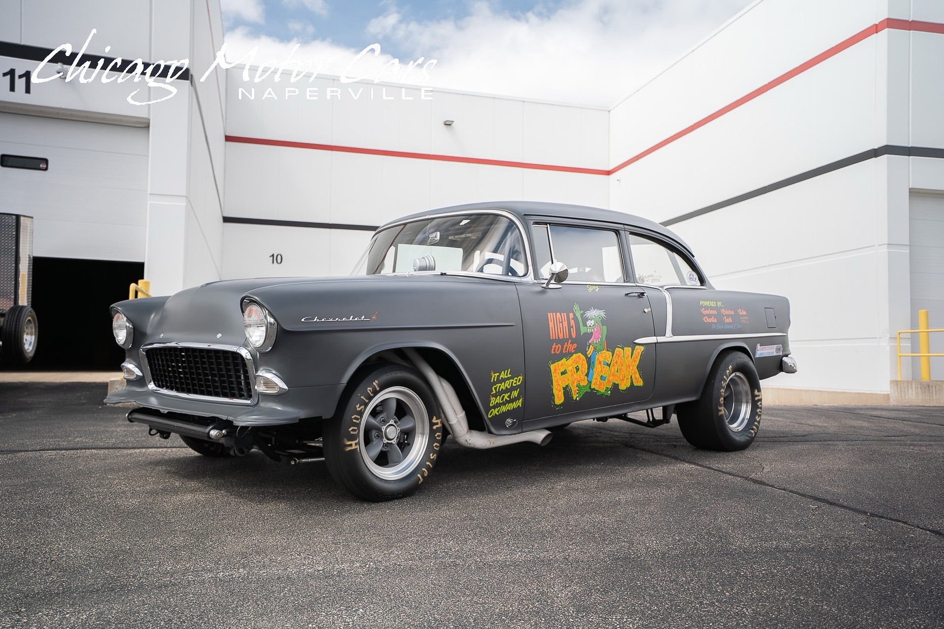 Used 1955 Chevrolet 210 Dragster C&M 496 V8 Recent Refresh $350K+ Build RACE READY LOADED for sale $129,800 at Chicago Motor Cars in West Chicago IL 60185 1