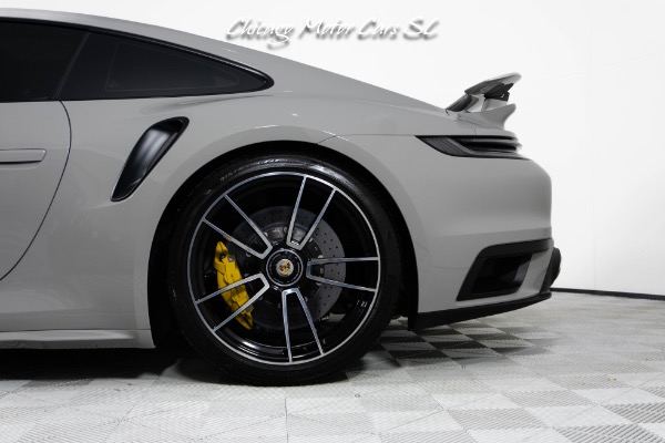 Used 2023 Porsche 911 Turbo S Coupe 1 Owner Chalk Finish Full PPF Front Lifter Sport Exhaust Loaded for sale Sold at Chicago Motor Cars in West Chicago IL 60185 5