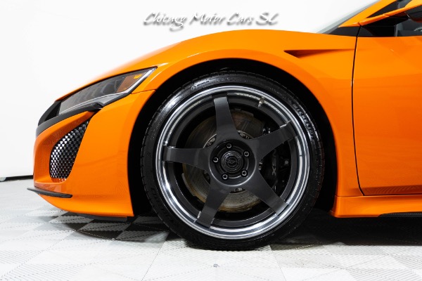 Used 2019 Acura NSX SH-AWD Sport Hybrid Thermal Orange Only 7K Miles Full PPF AL13 Wheels Loaded for sale Sold at Chicago Motor Cars in West Chicago IL 60185 6