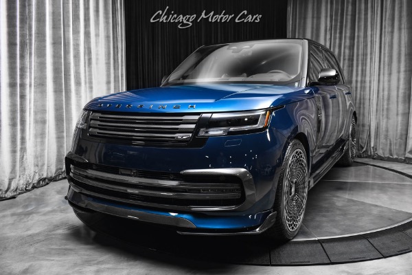 Used 2026 Land Rover Range Rover LWB OVERFINCH Package Limited Edition Carbon Fiber Everywhere 3D Surround P530 for sale Sold at Chicago Motor Cars in West Chicago IL 60185 2