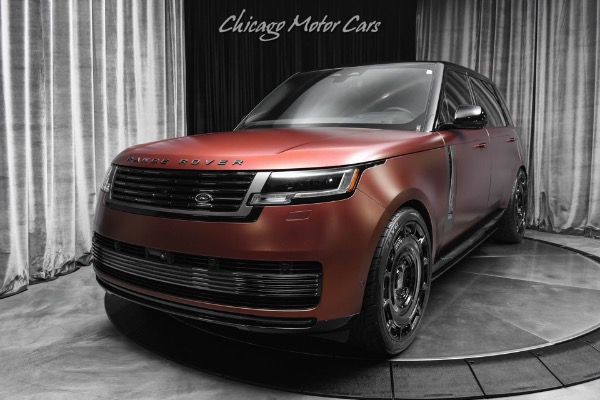 Used 2024 Land Rover Range Rover P615 SV LWB P615 SV LWB Satin Paint MSRP $257,710 + HARD LOADED for sale Sold at Chicago Motor Cars in West Chicago IL 60185 2
