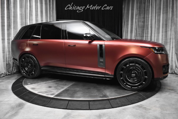 Used 2024 Land Rover Range Rover P615 SV LWB P615 SV LWB Satin Paint MSRP $257,710 + HARD LOADED for sale Sold at Chicago Motor Cars in West Chicago IL 60185 6