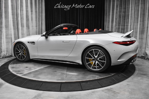 Used 2023 Mercedes-Benz AMG SL63 Only 5k Miles! MSRP $195,385+ Manufakur Alpine Grey Burmester 3D Sound for sale Sold at Chicago Motor Cars in West Chicago IL 60185 3