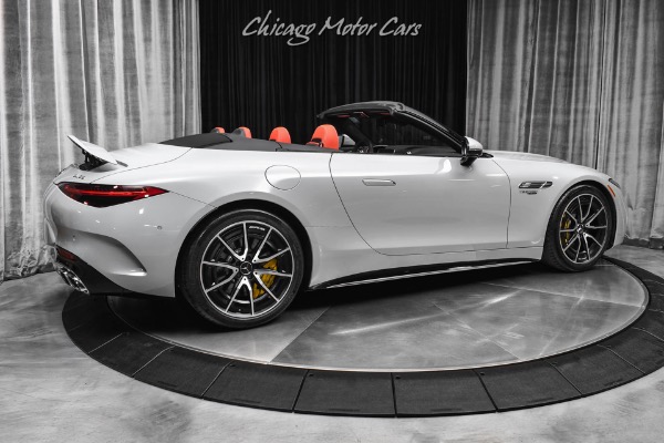 Used 2023 Mercedes-Benz AMG SL63 Only 5k Miles! MSRP $195,385+ Manufakur Alpine Grey Burmester 3D Sound for sale Sold at Chicago Motor Cars in West Chicago IL 60185 5