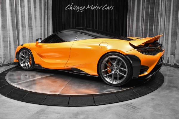Used 2021 McLaren 765LT Coupe Papaya Spark HRE Wheels FULL PPF Carbon Fiber RYFT Exhaust LOADED for sale Sold at Chicago Motor Cars in West Chicago IL 60185 3