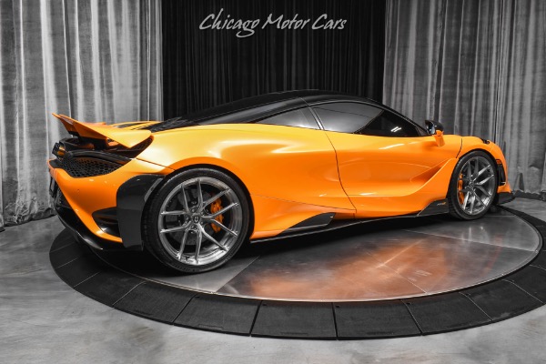 Used 2021 McLaren 765LT Coupe Papaya Spark HRE Wheels FULL PPF Carbon Fiber RYFT Exhaust LOADED for sale Sold at Chicago Motor Cars in West Chicago IL 60185 5