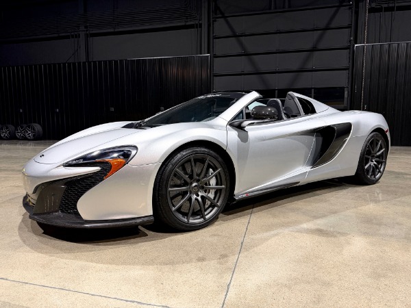Used 2016 McLaren 650S Spider 1700 Miles Axle Lifter Advanced Tec Pkg Sport Exhaust Tons of Carbon Fiber for sale $179,800 at Chicago Motor Cars in West Chicago IL
