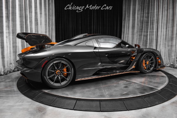 Used 2019 McLaren Senna MSO Exposed Gloss Carbon Body McLaren Orange Ext Detail CPO WARRANTY for sale Sold at Chicago Motor Cars in West Chicago IL 60185 5